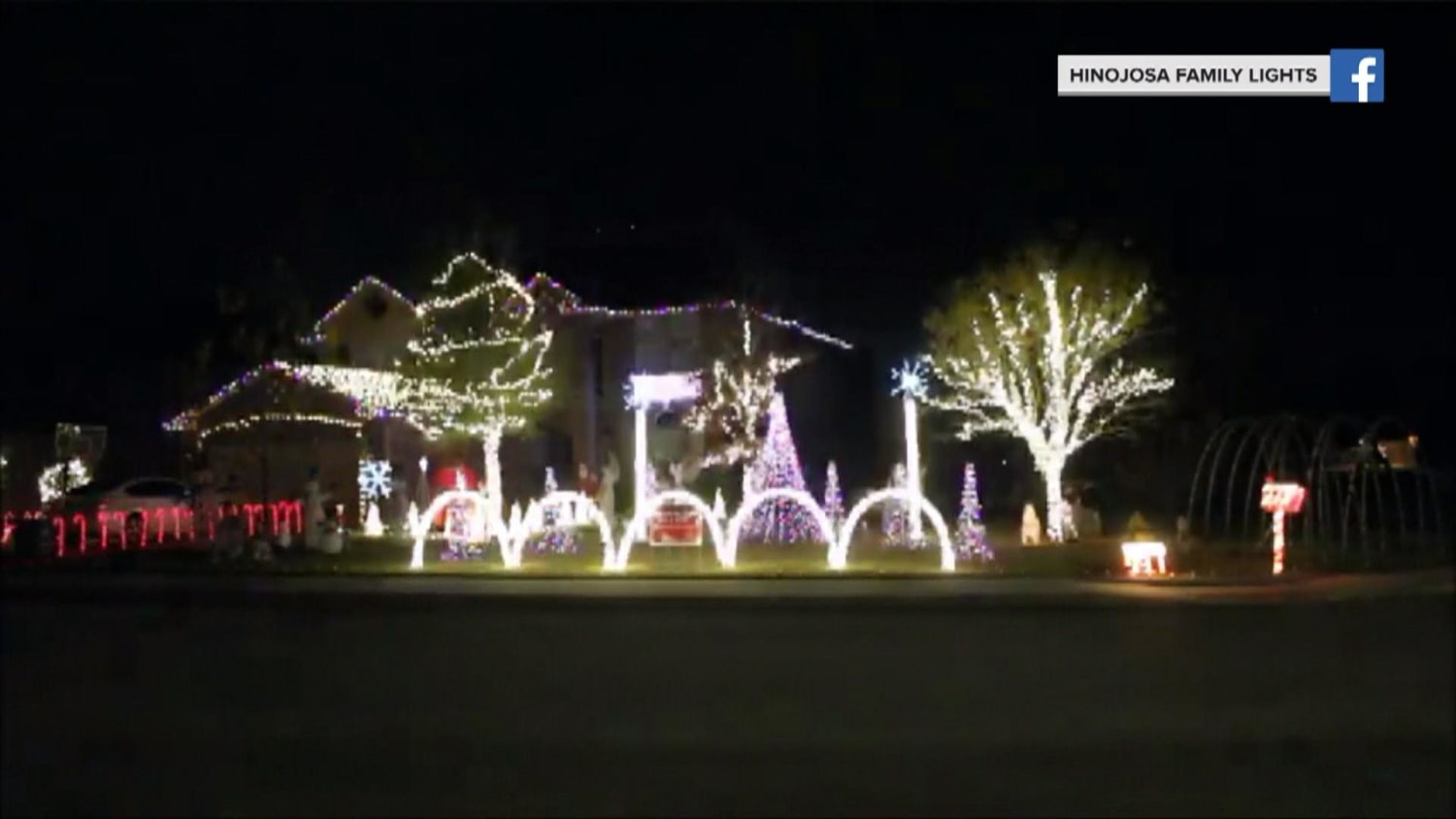 christmas light swaddle