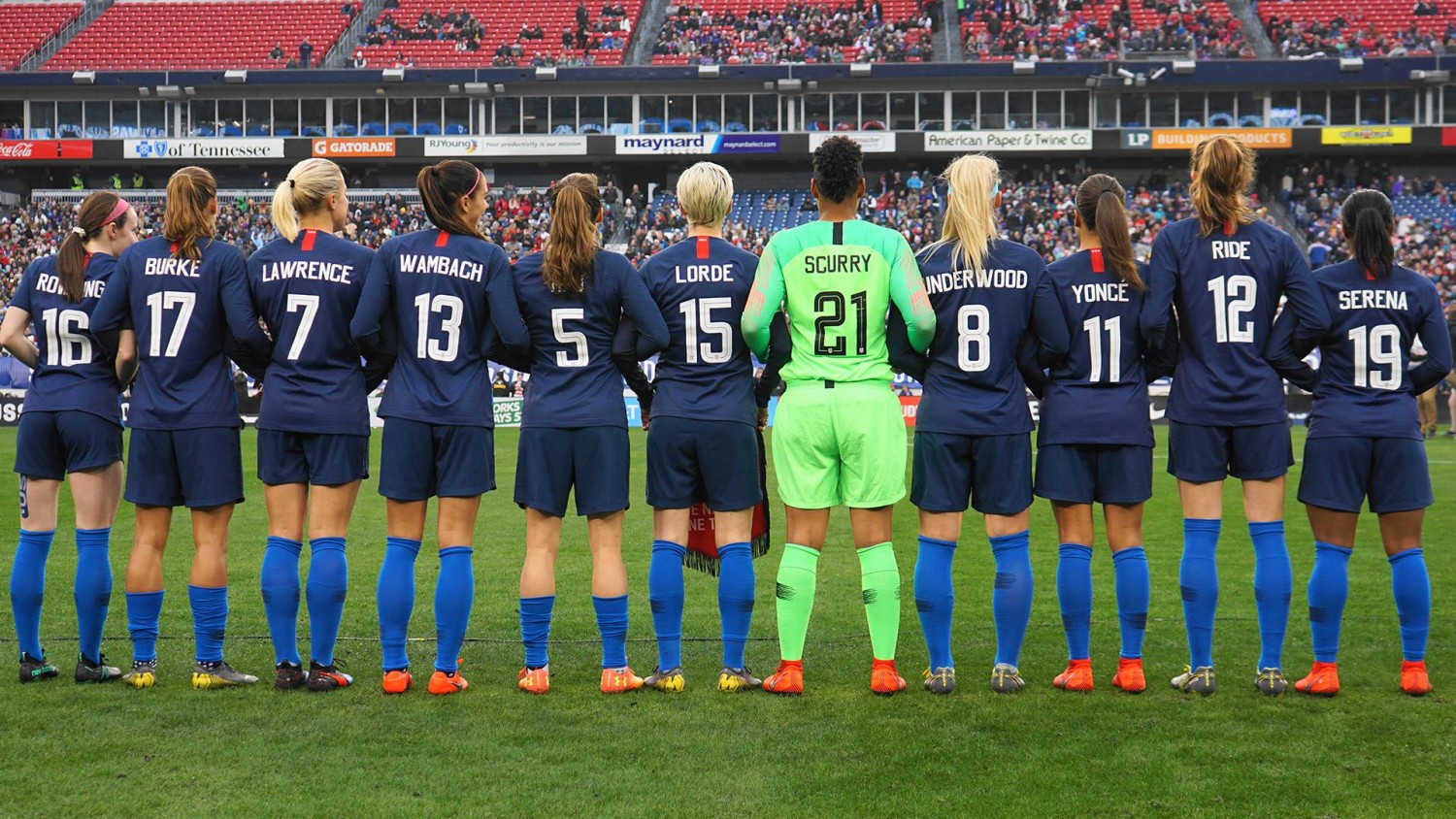 US women s national soccer team files gender discrimination suit