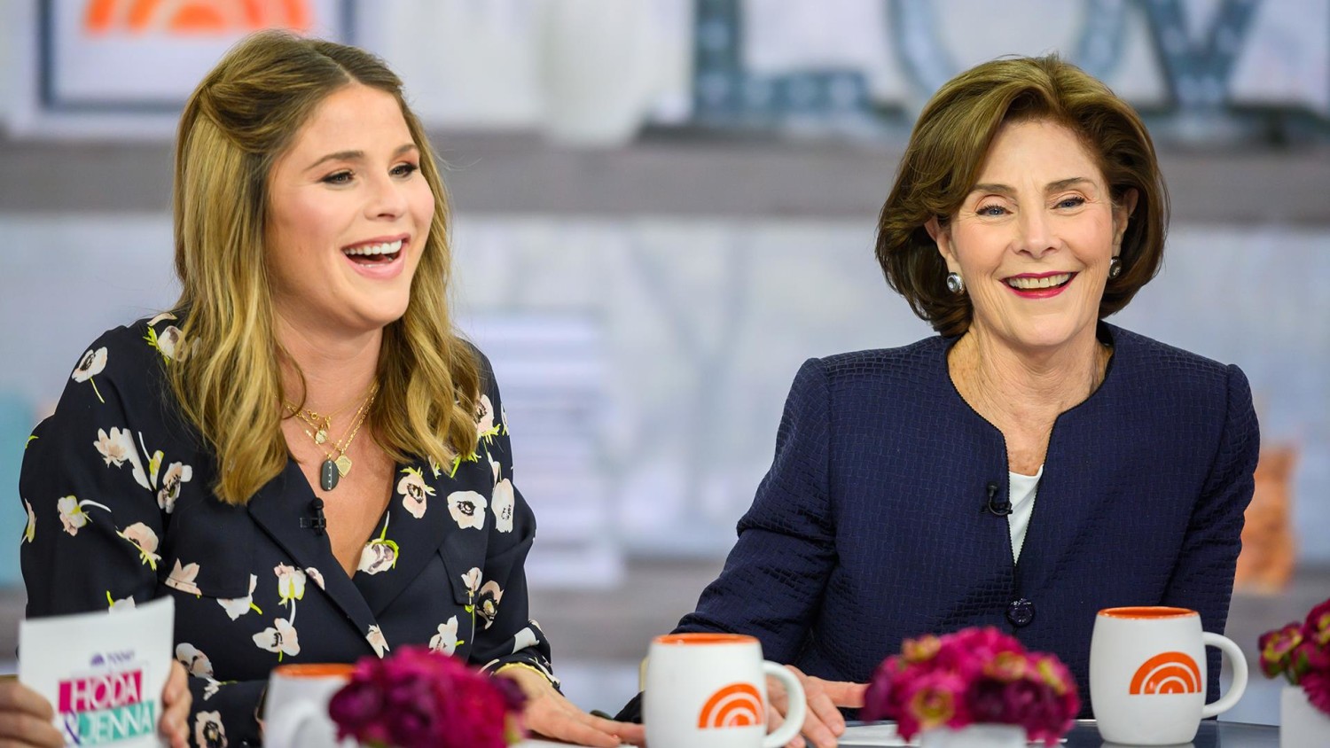 Laura Bush says she and George W. are 'thrilled' about 3rd grandchild