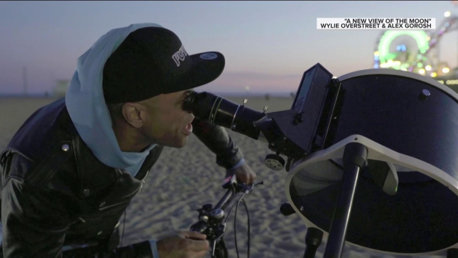 A new view of the store moon telescope