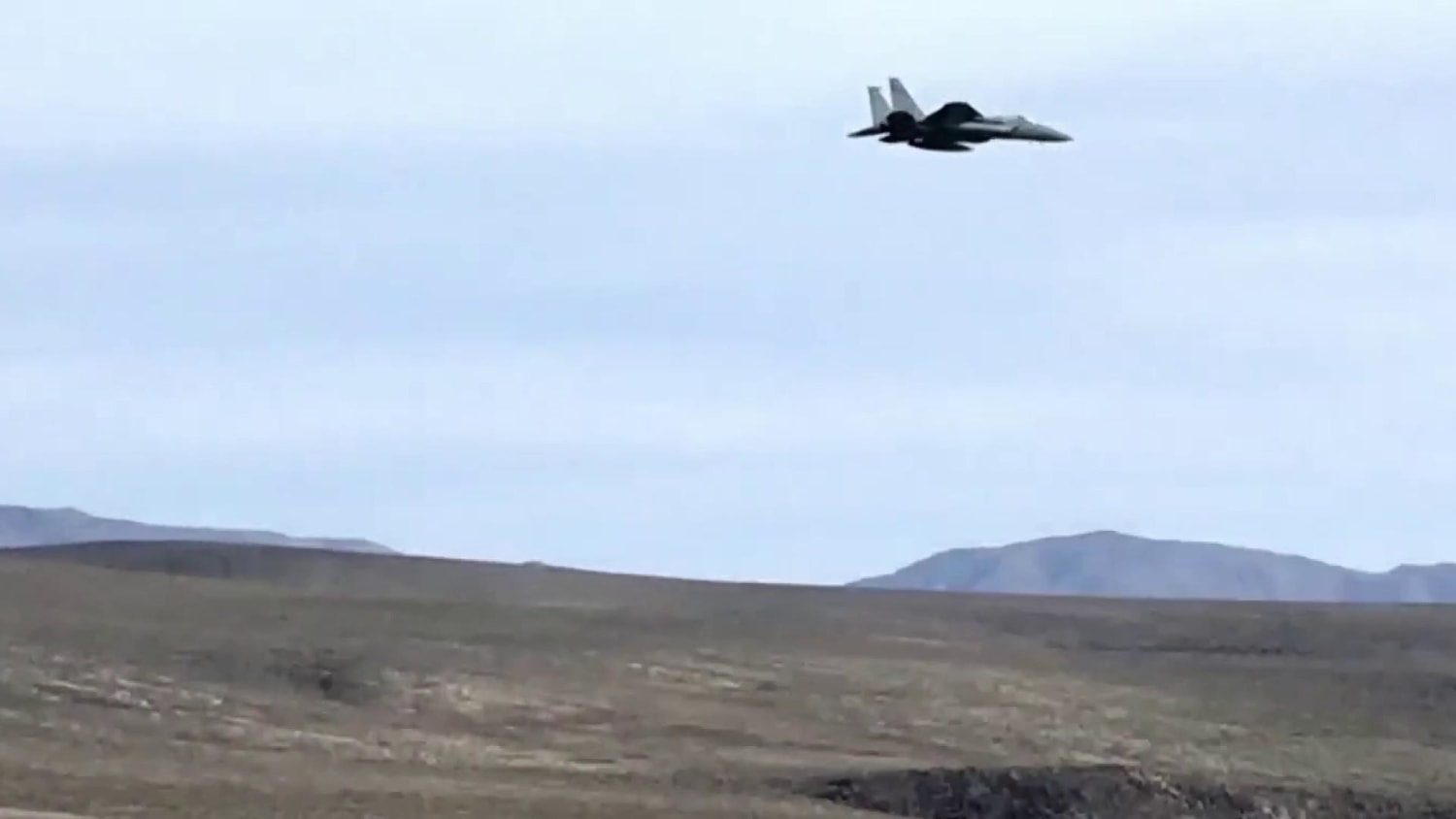 Pilot Missing After Fighter Jet Crashes In Death Valley Training Flight