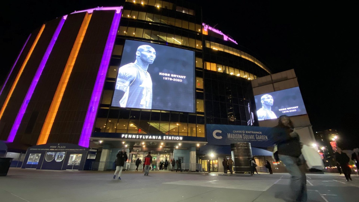 Watch: Kobe Bryant honored at games across the U.S.