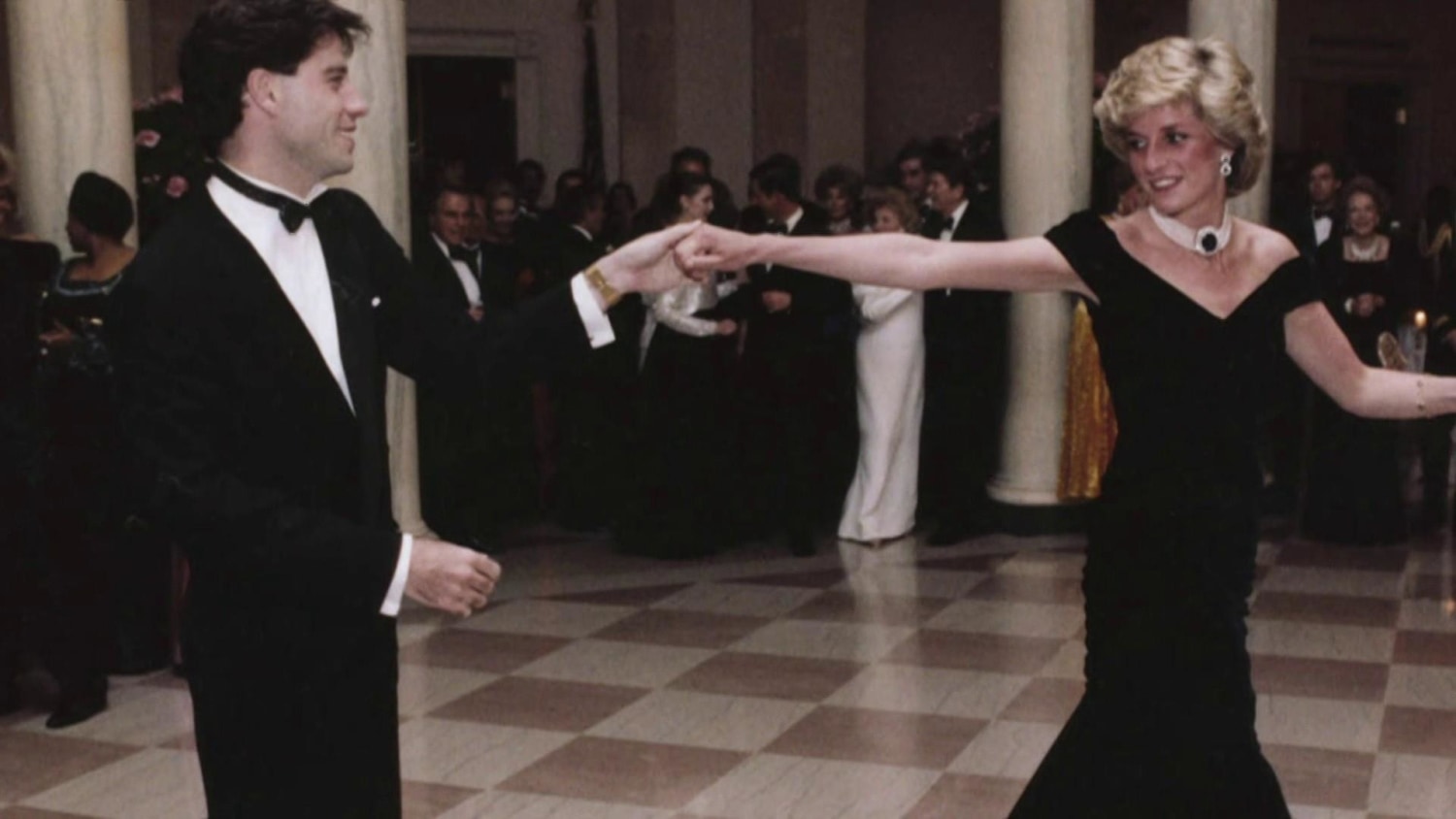 Dress Princess Diana wore to dance with John Travolta is going on display