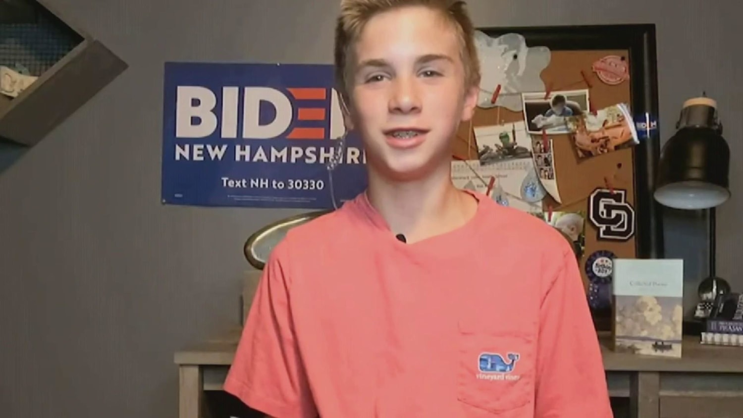 Teen describes how Biden helped him overcome his stutter