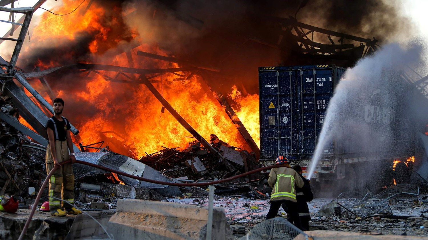 Massive Warehouse Explosion Rocks Beirut Causing Thousands Of Injuries And Widespread Damage