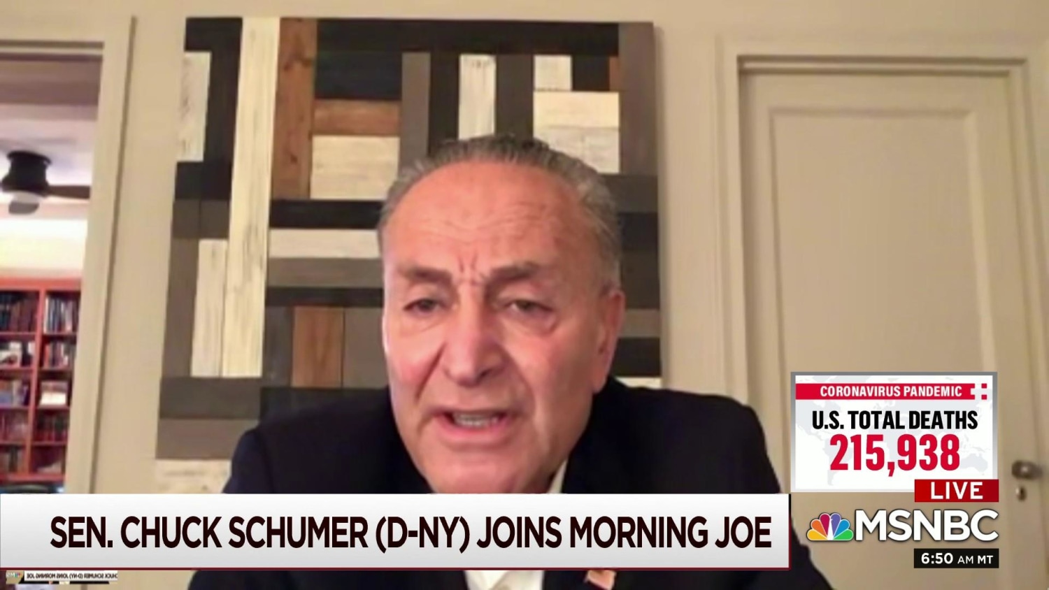 Sen. Schumer: GOP is rushing SCOTUS nomination through