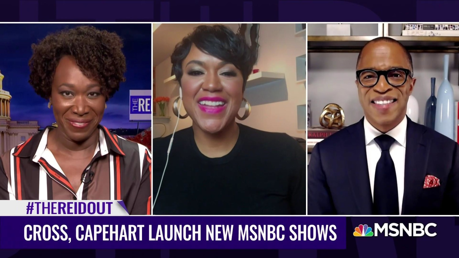 Tiffany Cross, Jonathan Capehart to launch new MSNBC shows on weekends