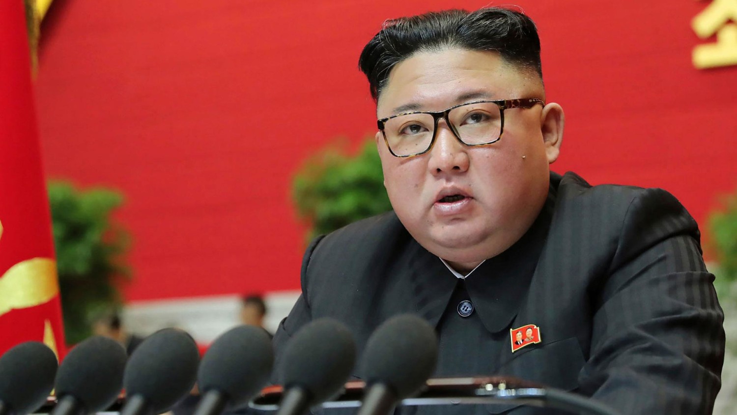 North Korean president issues warning to U.S. during Workers' Party speech