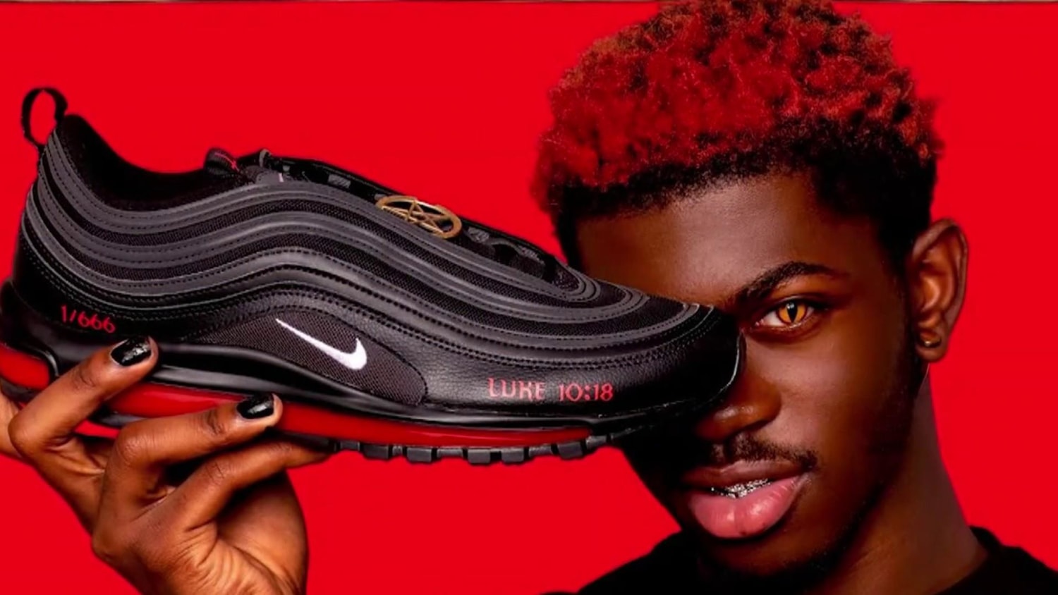 Nike denies involvement with Lil Nas X 'Satan Shoes' containing human blood