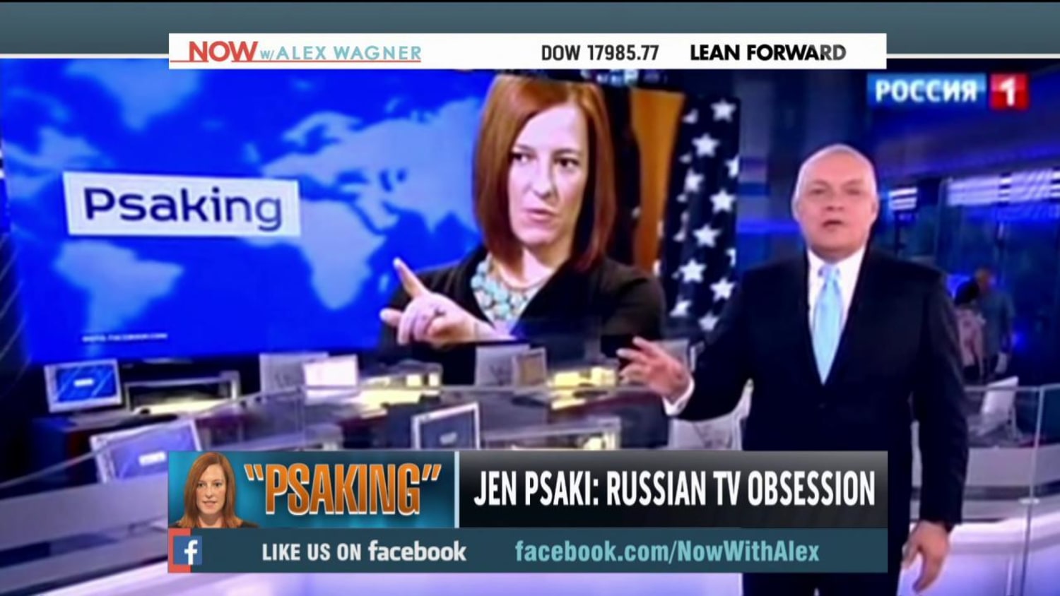 Why is Russian TV obsessed with Jen Psaki?