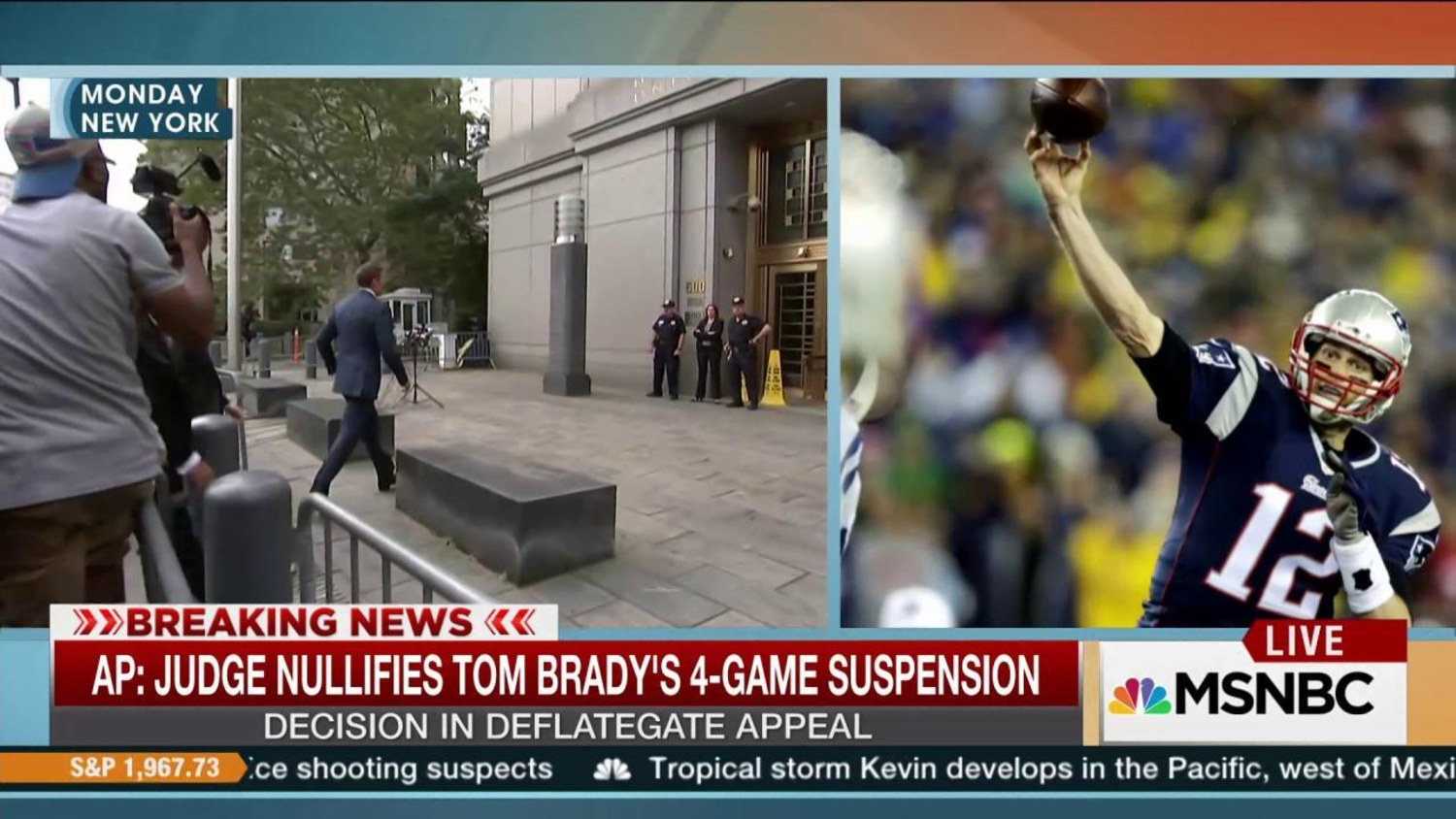 Deflategate: Federal Judge Overturns Tom Brady's 4-Game Suspension