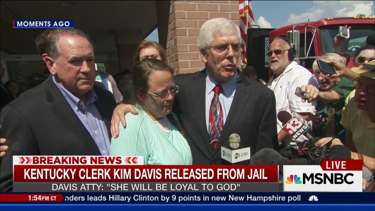 Survivor Did Not Grant Kentucky County Clerk Kim Davis Rights to