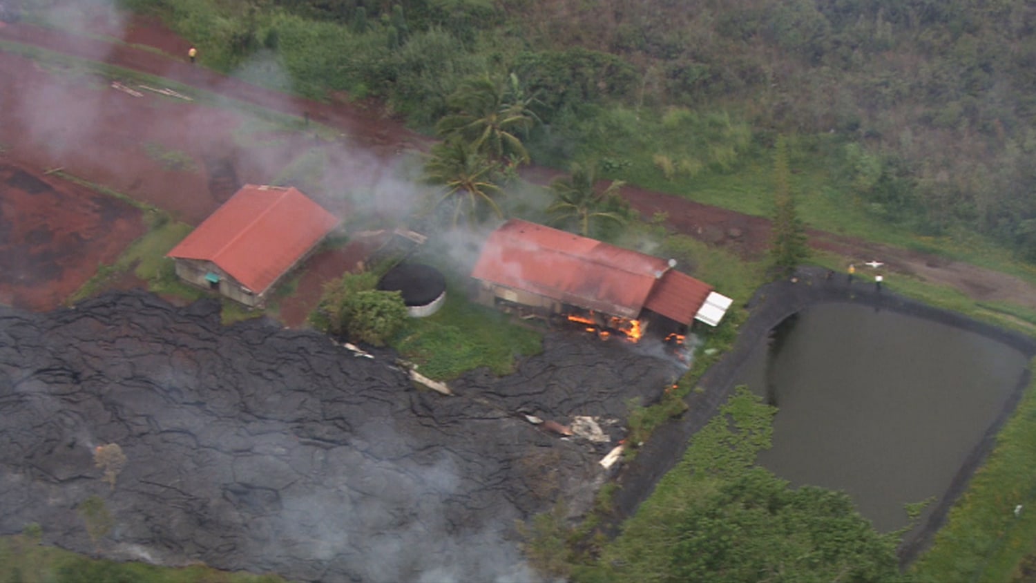 Lava Flow Threatens Century-Old Japanese-American Community