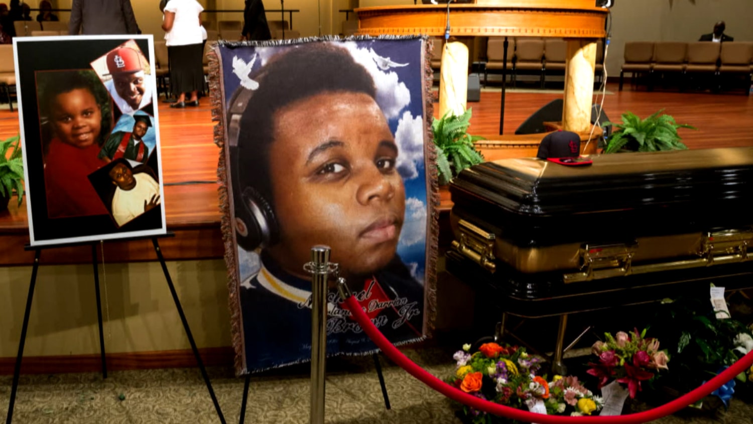 Mike Brown Funeral Open Casket