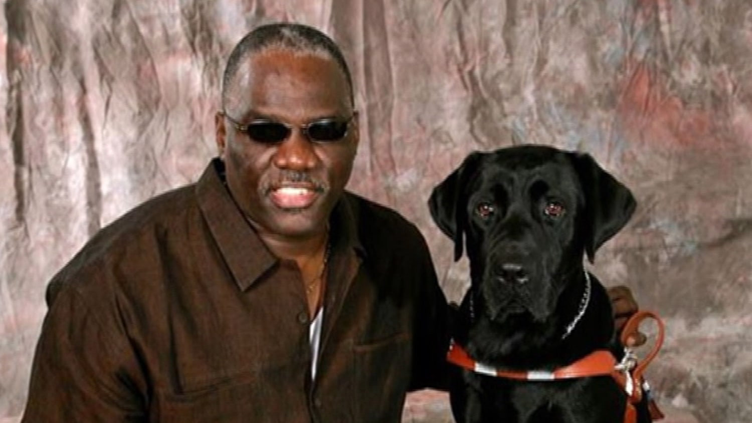 Man with dog collar 2025
