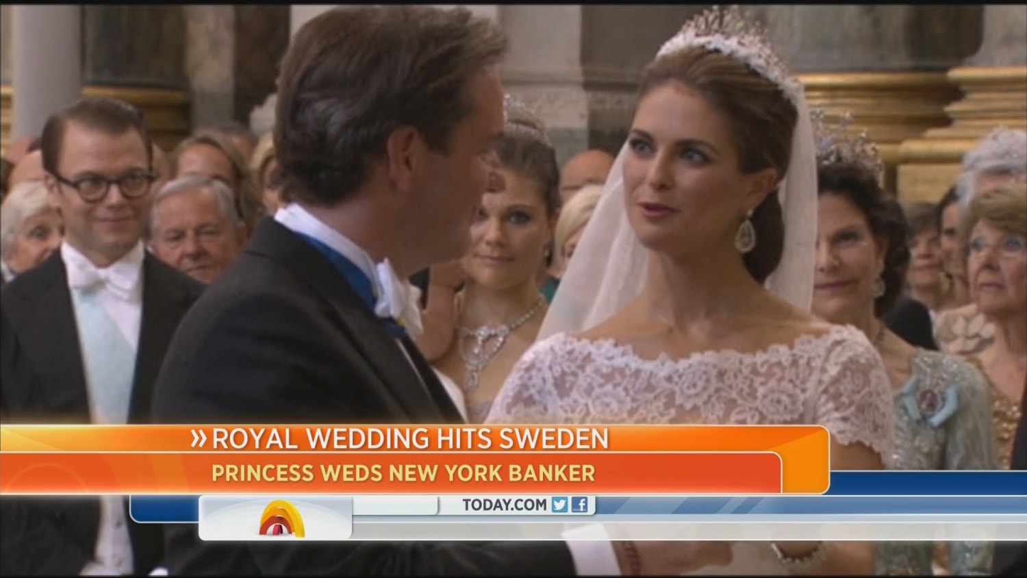 Sweden's wild child Princess Madeleine marries New York banker