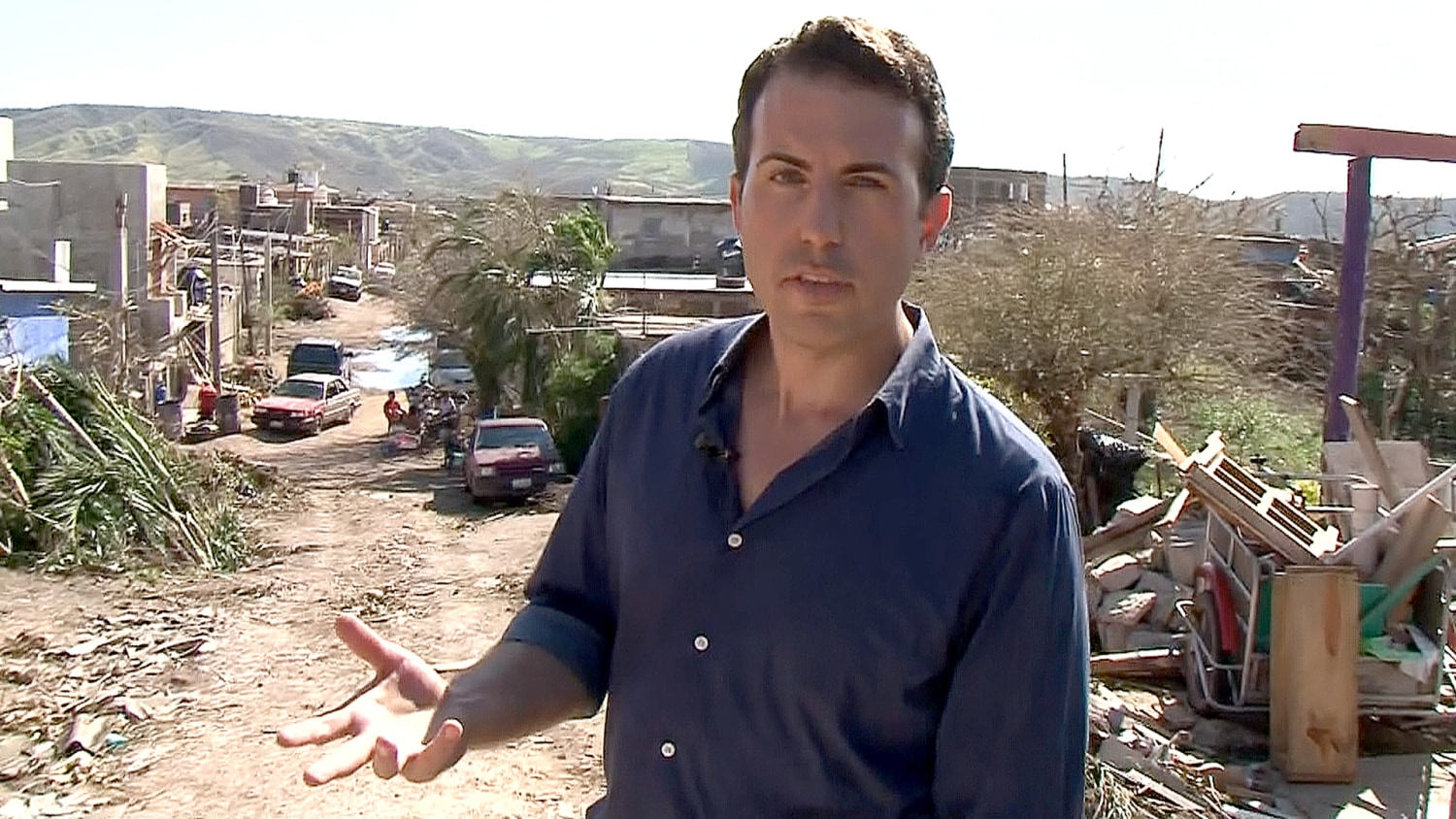 Gabe Gutierrez: Residents Credit Mountains with Saving Their Town