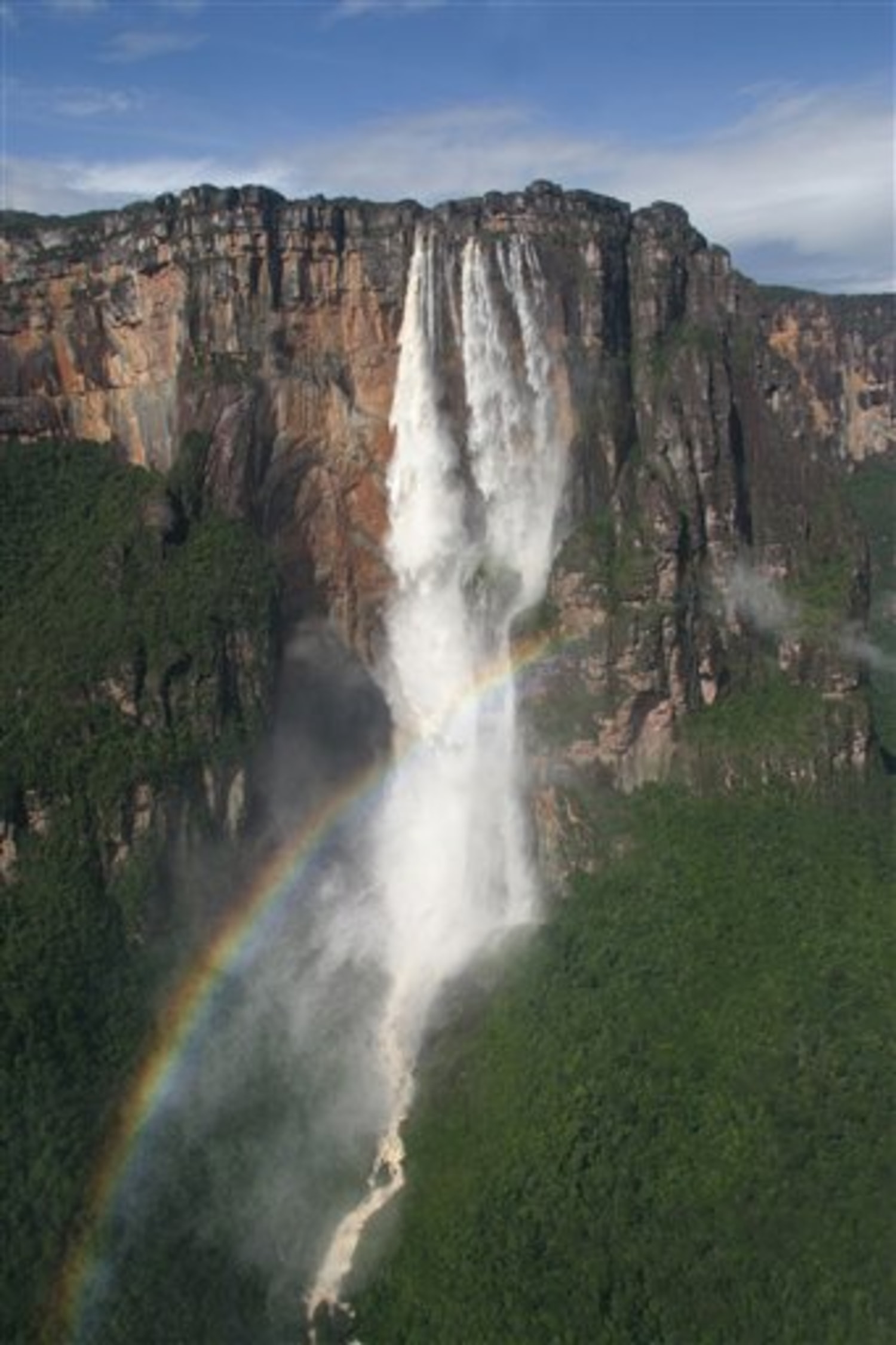 paradise falls. SOUTH AMERICA The falls that where used in the