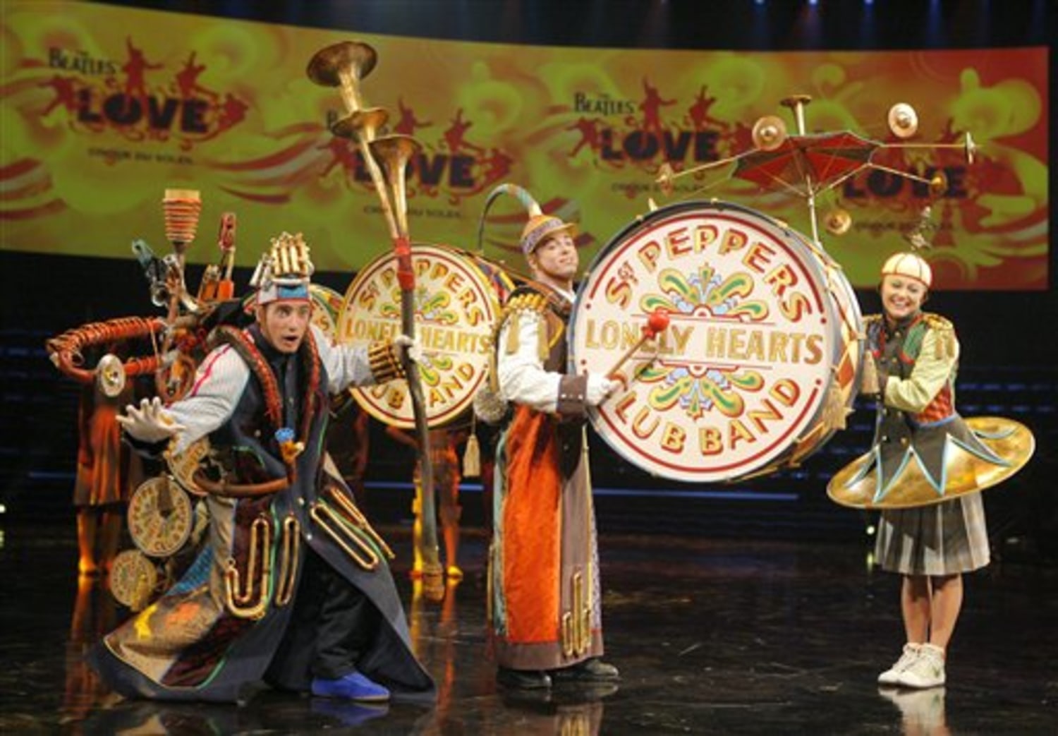 Beatles-themed Cirque Du Soleil show set