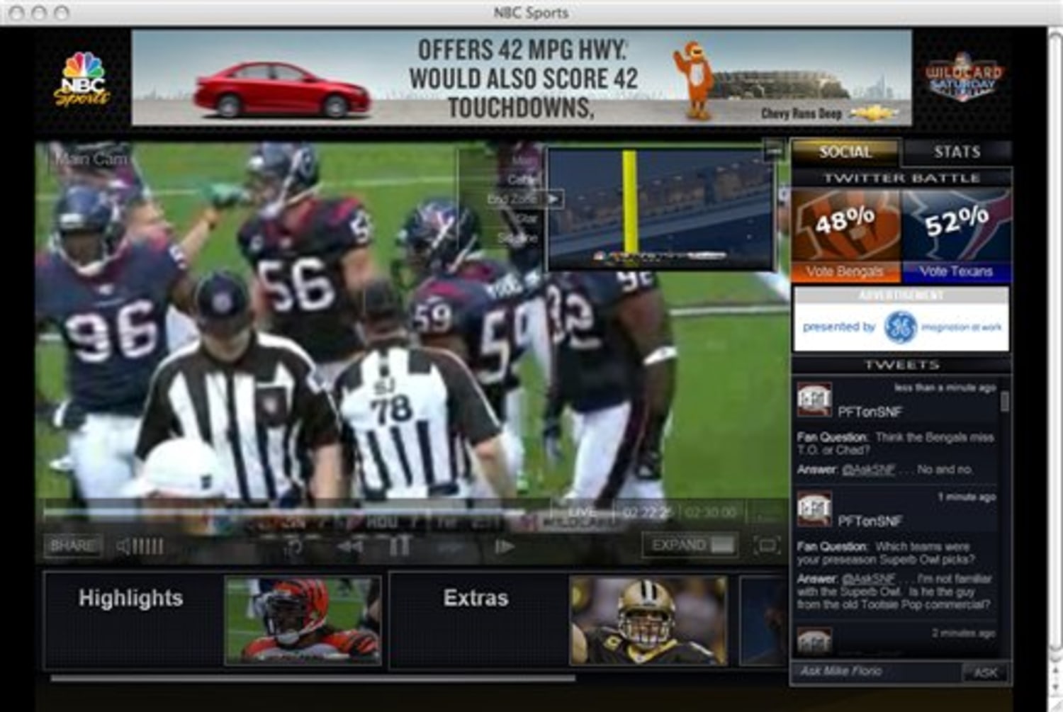 Super Bowl online decent, wont replace TV
