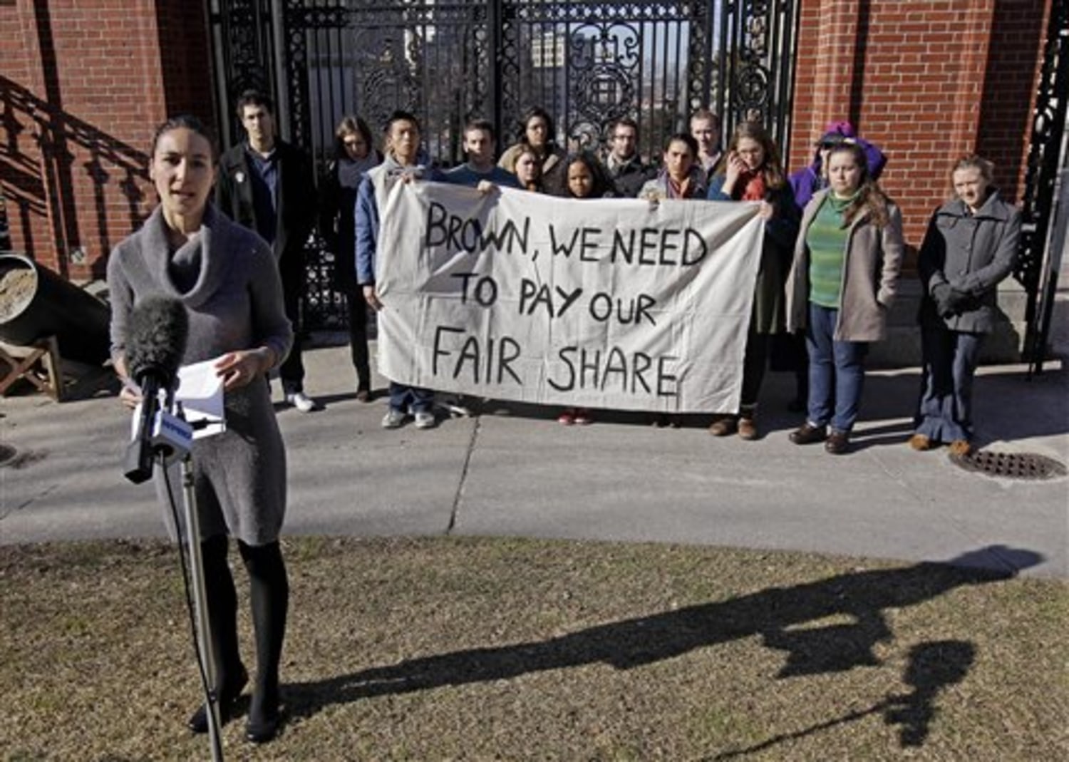 Providence targets Brown in town-gown dispute