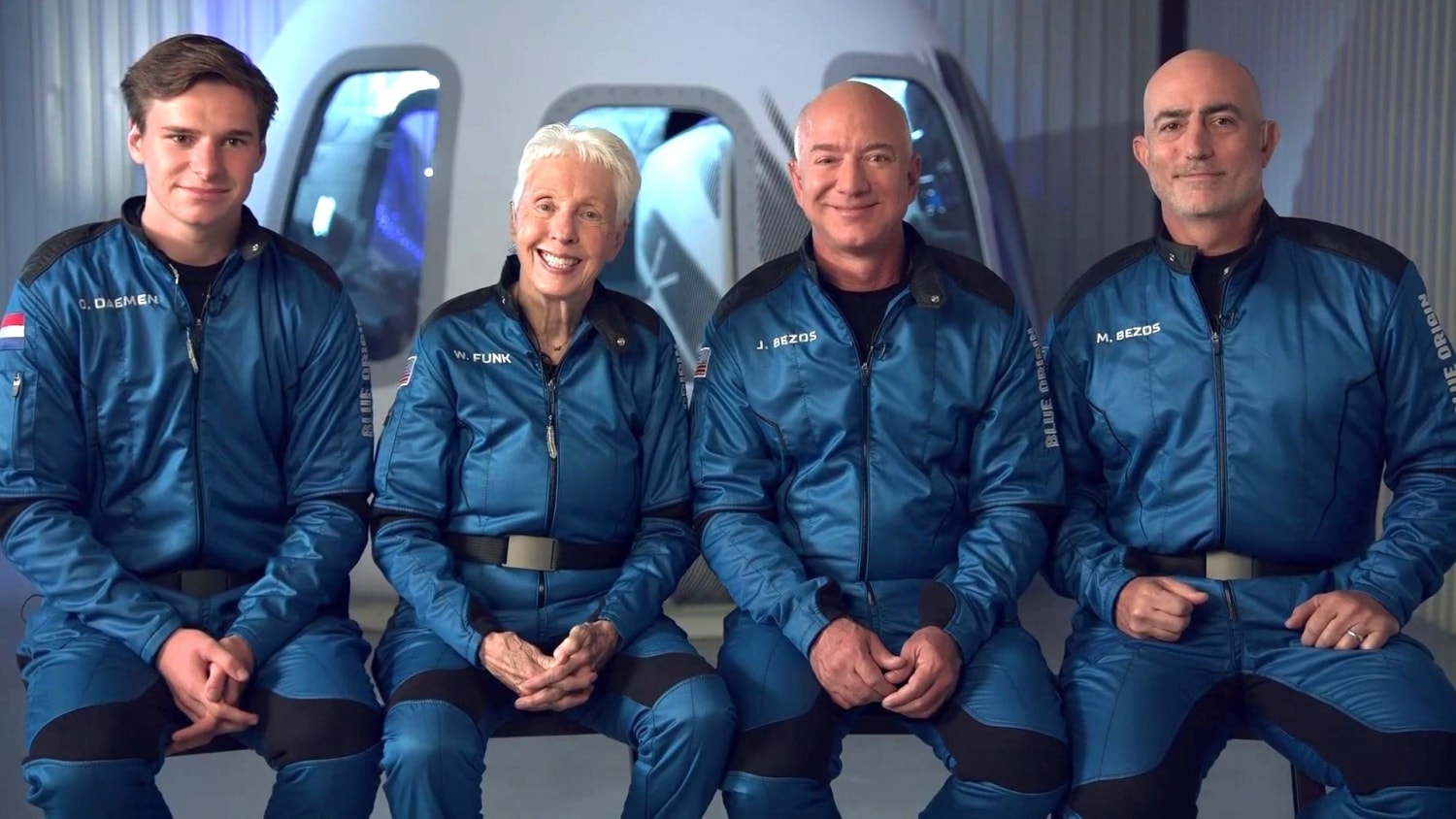 Jeff Bezos and Blue Origin team talk to TODAY ahead of space launch