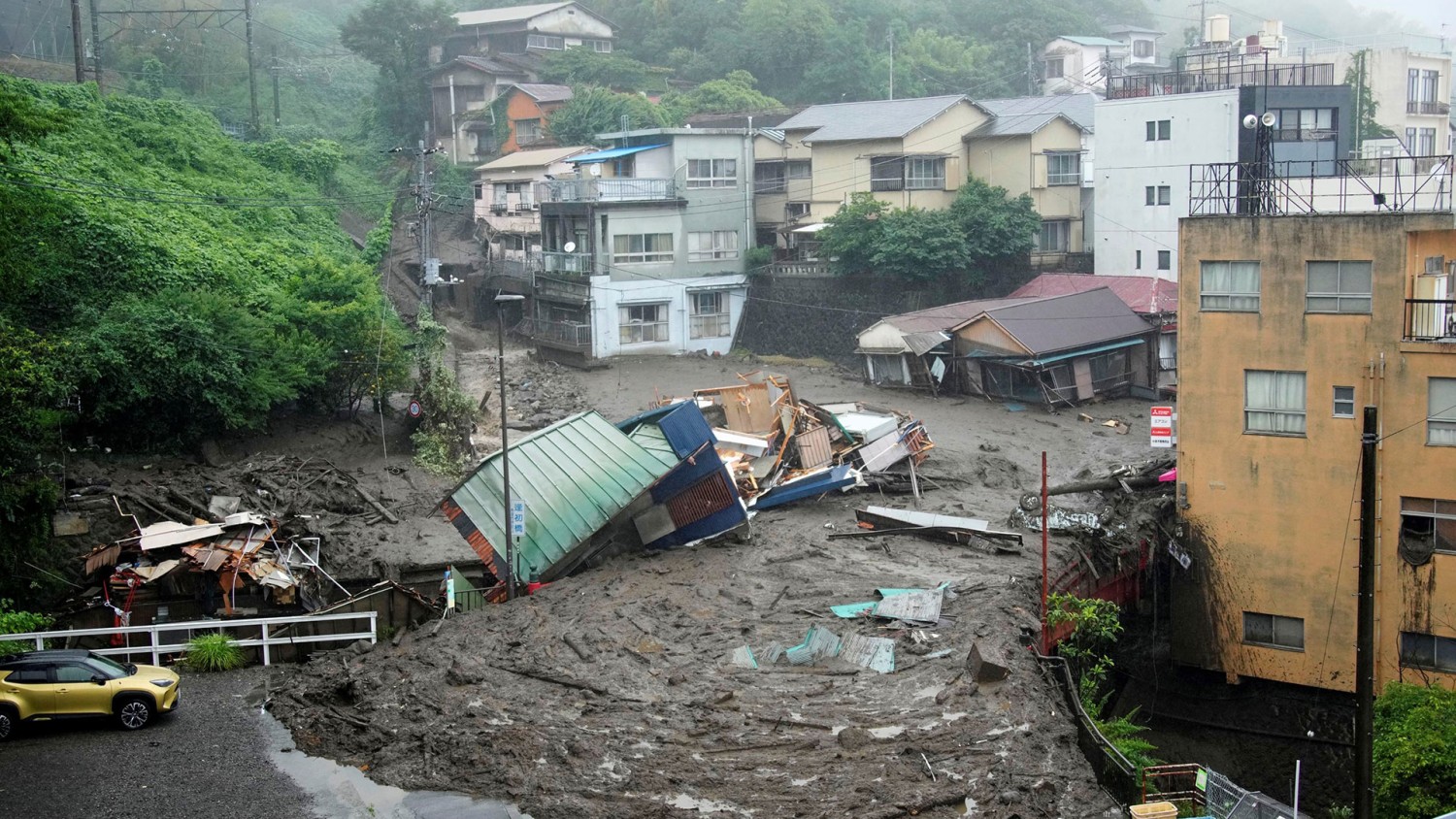 Japanese landslide kills 3 people and leaves another 80 missing