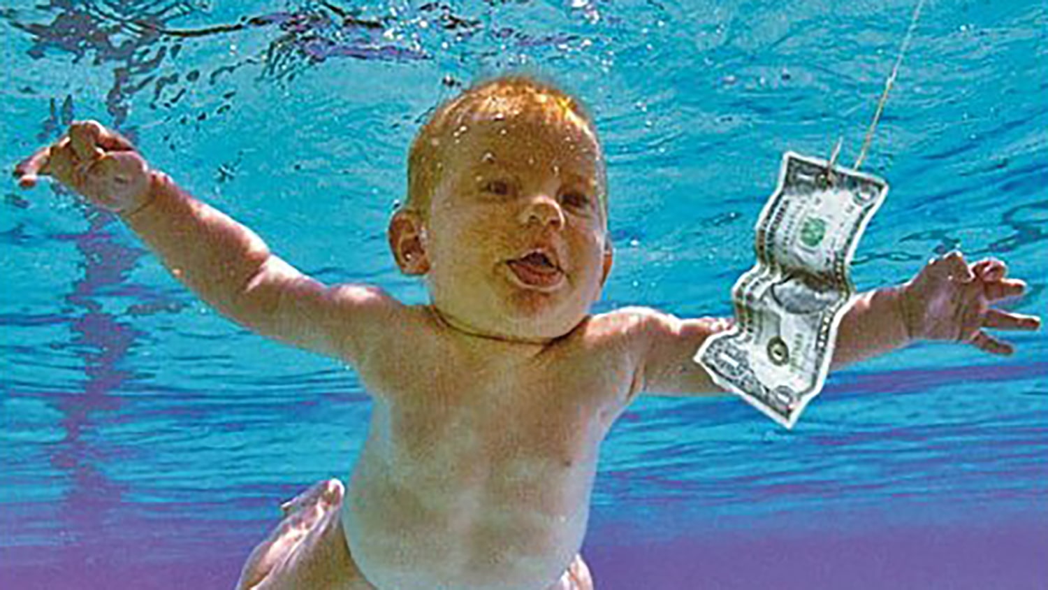 Illegal Little Girl - Man photographed as baby on 'Nevermind' cover sues Nirvana, alleging child  pornography