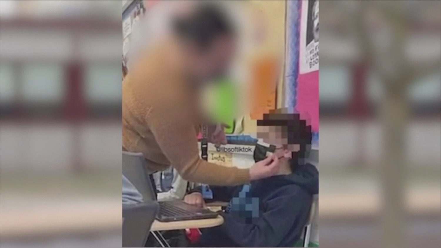 Teacher tapes mask on student's face; school district says it was