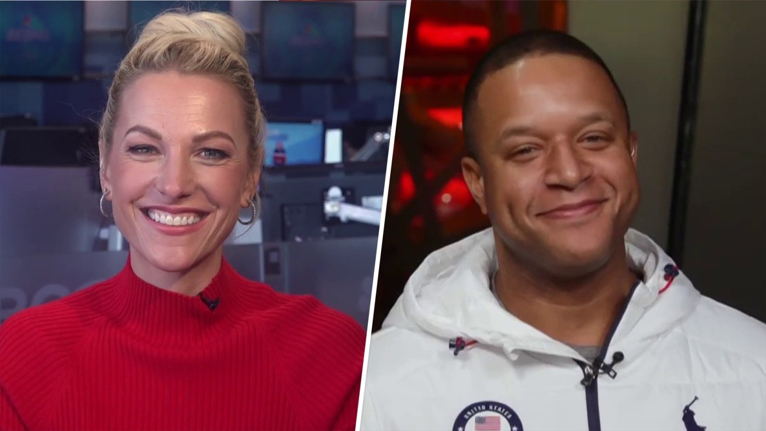 See what Lindsay Czarniak sent Craig Melvin for Valentine's Day!