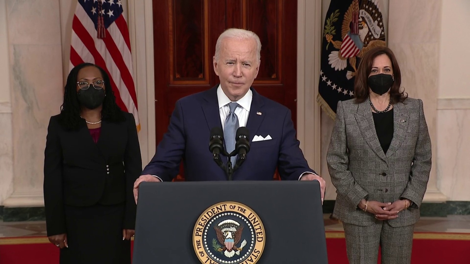 Biden nominates Ketanji Brown Jackson to the Supreme Court