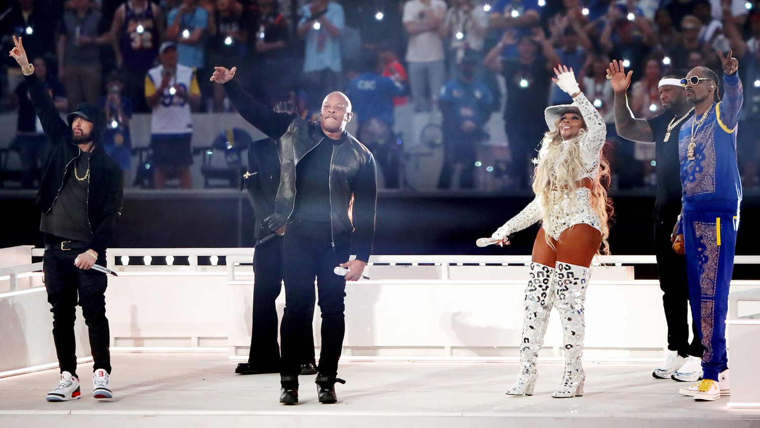 Super Bowl 2022 gives hip-hop fans 'greatest half-time show' and some  controversy