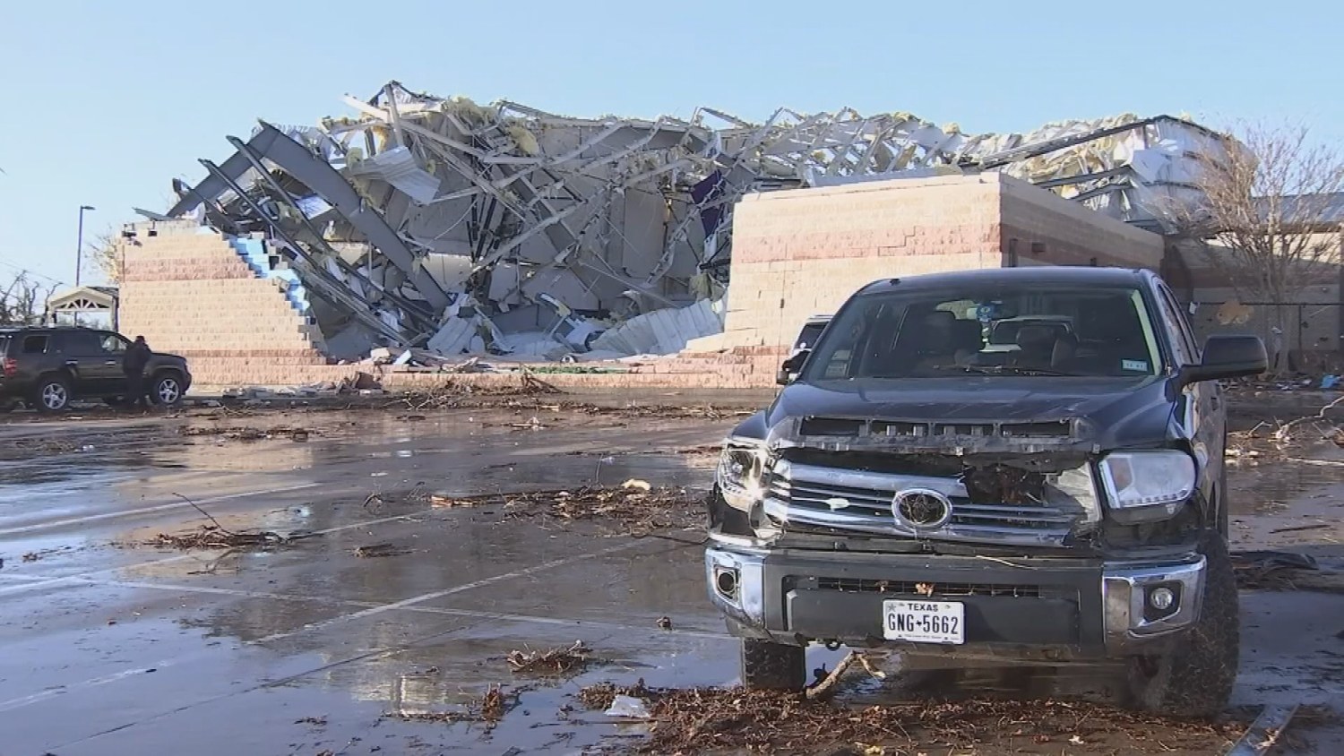 Tornado strikes Texas schools as students, parents and teachers shelter  inside
