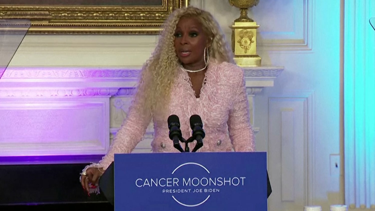 Mary J. Blige teams up with Jill Biden to support cancer research