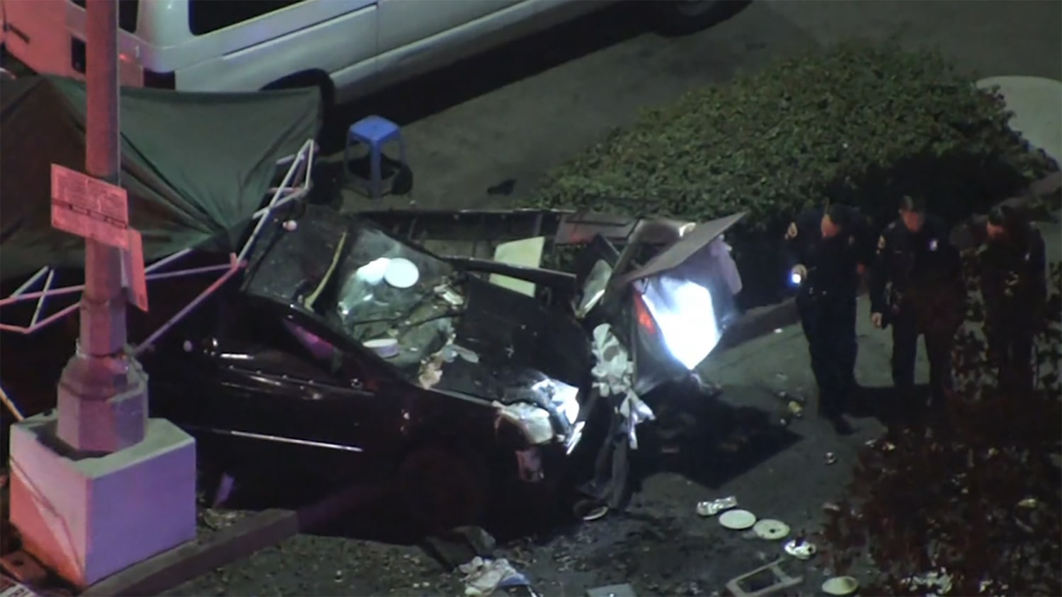 Car slams into San Bernardino home, destroys family heirlooms – NBC Los  Angeles