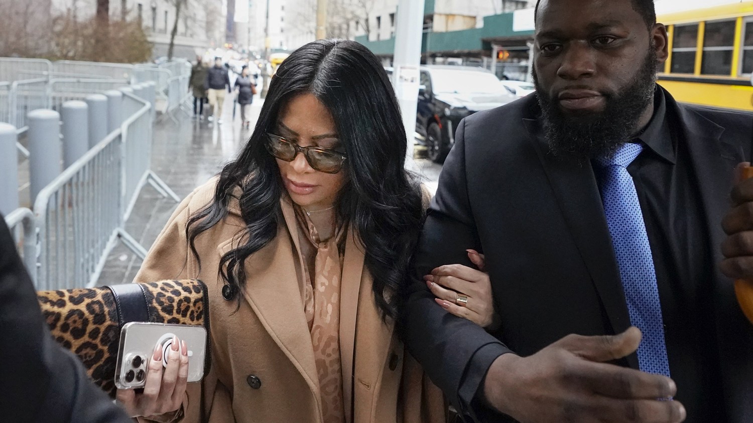 ‘Real Housewives’ star Jen Shah arrives for sentencing in federal fraud case