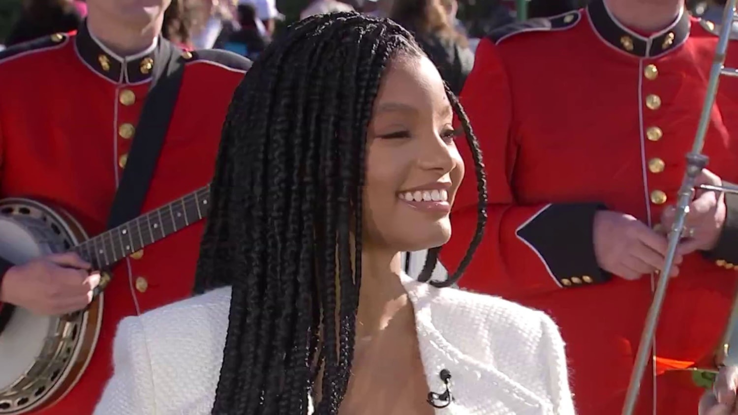 Halle Bailey's Goddess Locs Are Peak Mermaidcore