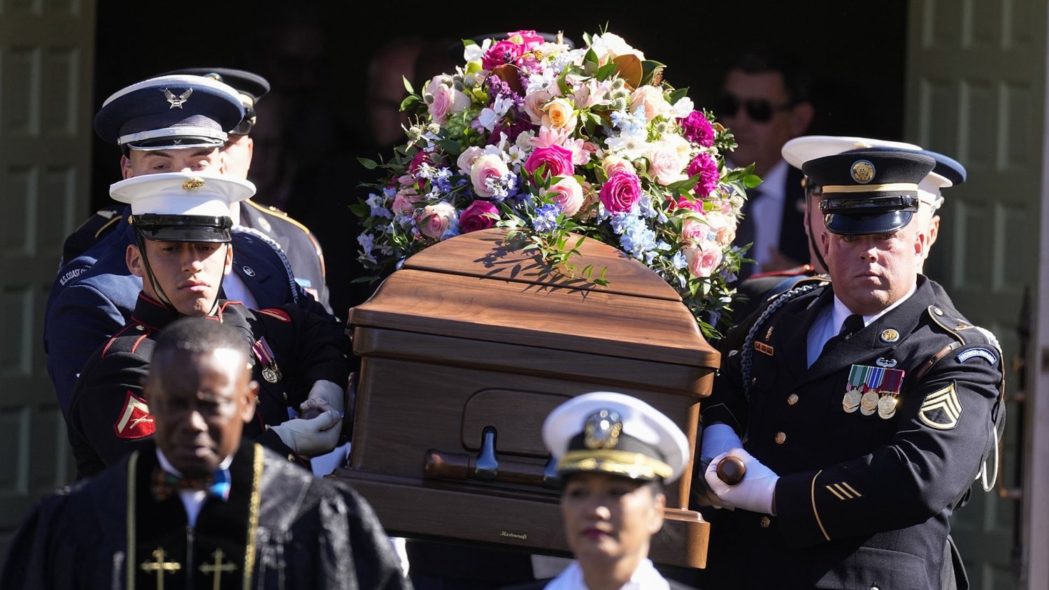 Funeral service held for former first lady Rosalynn Carter