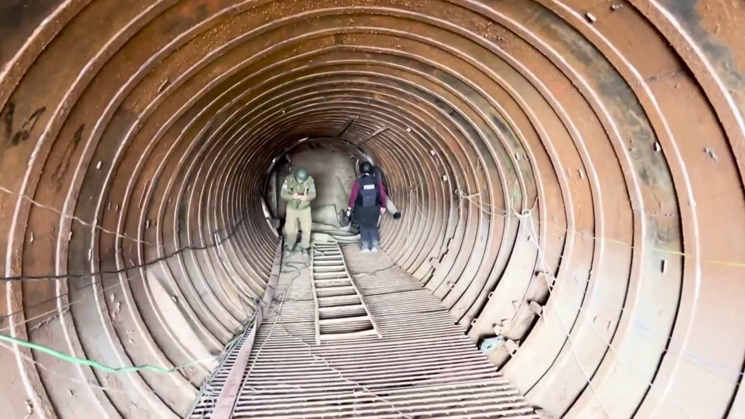 A look inside the largest Hamas tunnel ever discovered by the Israeli  military