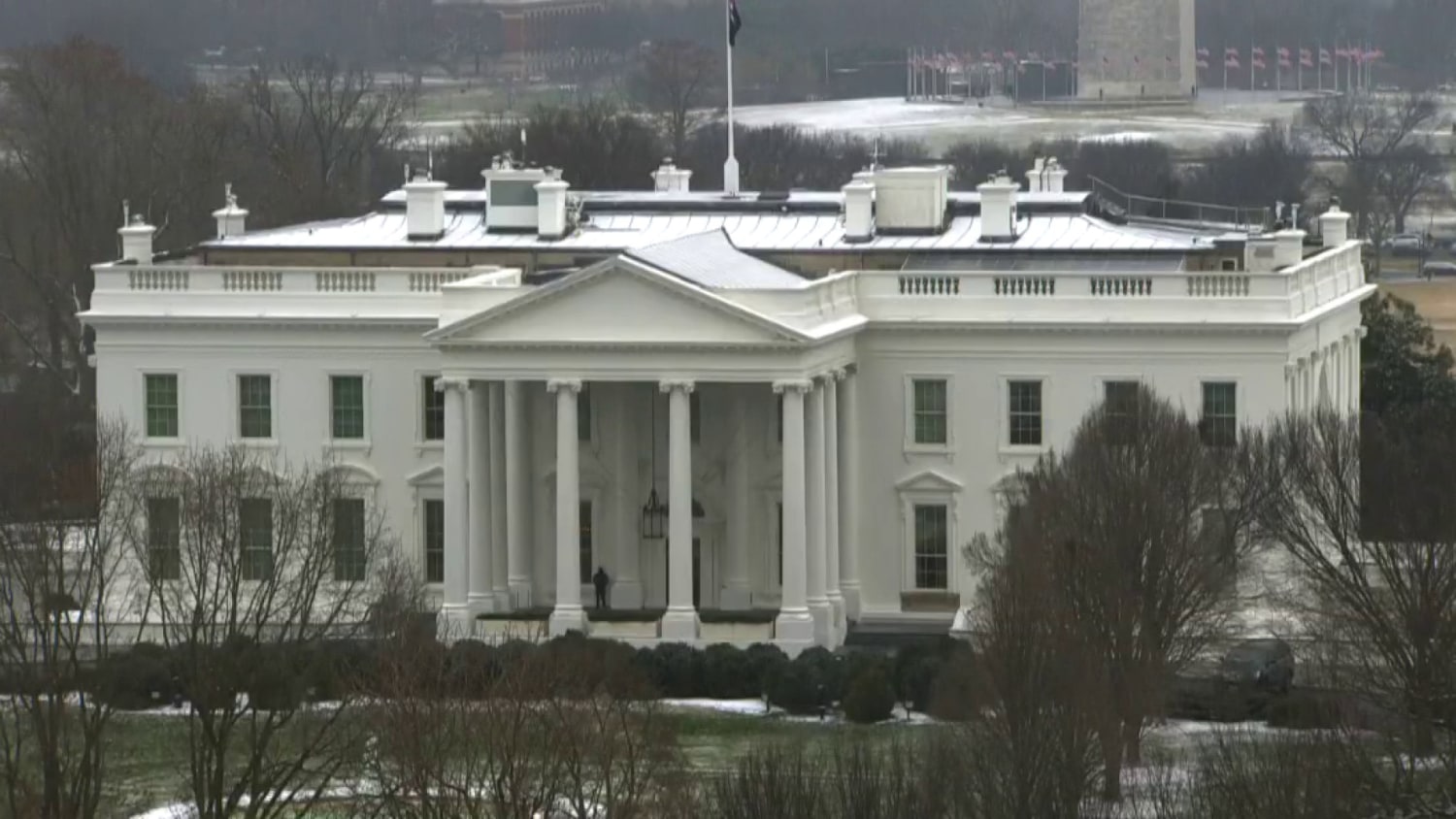 A person falsely called in a fire at the White House in