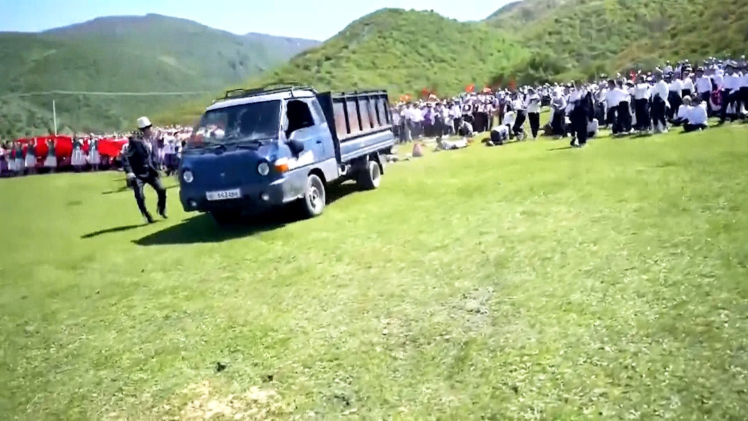 Runaway truck hits dozens of children at Kyrgyzstan cultural event – NBC News