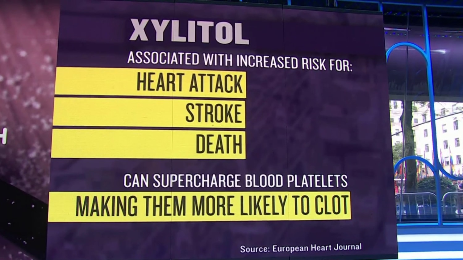 A new study is raising health concerns about xylitol, a popular sugar  substitute