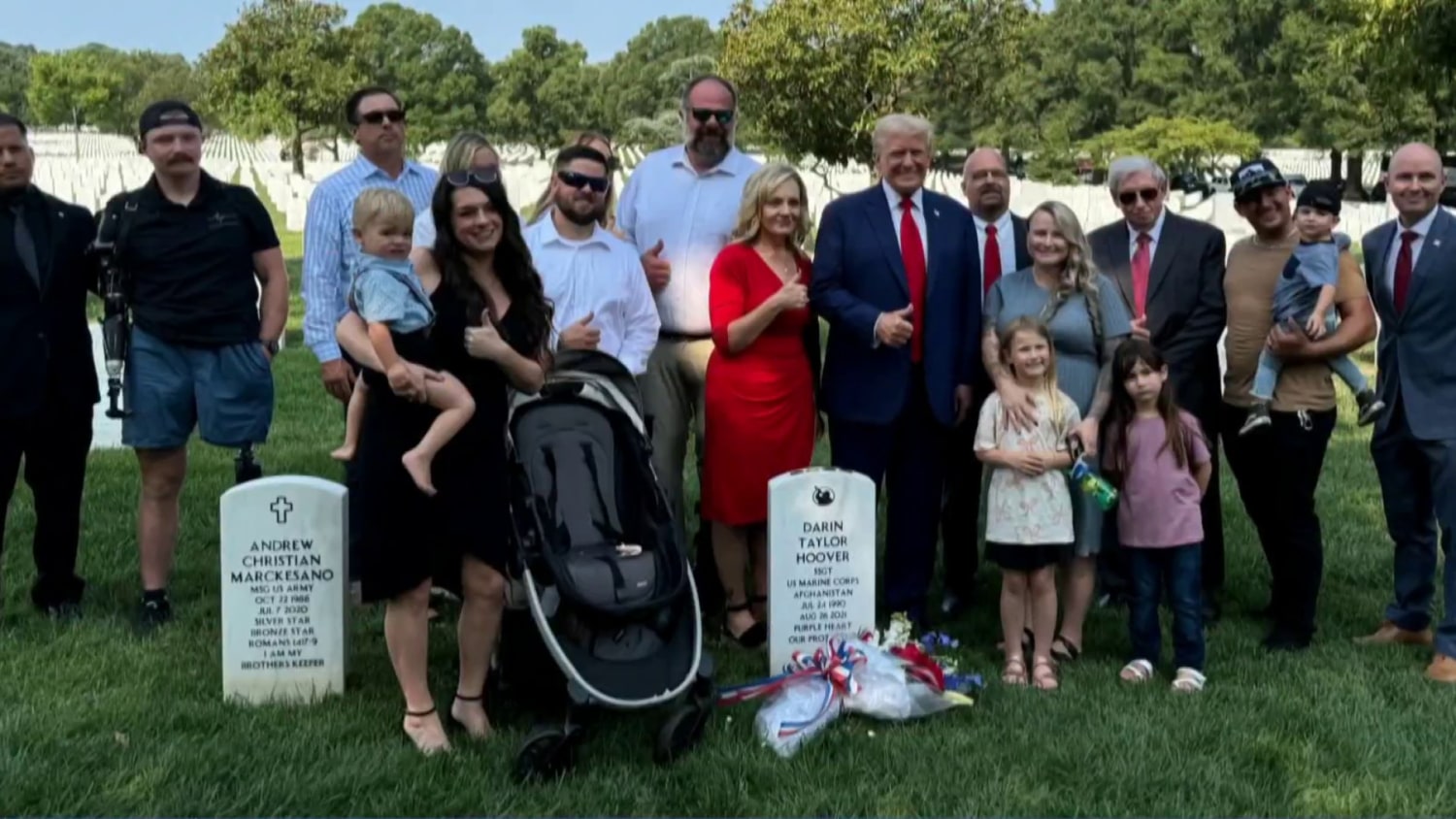 Trump campaign defends candidate's visit to Arlington