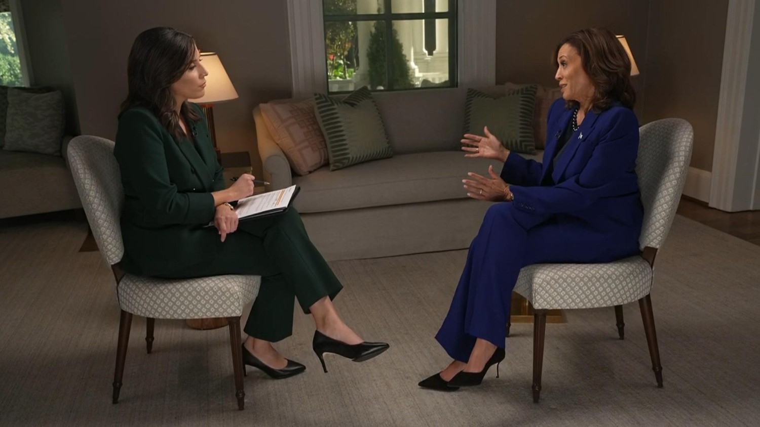 Harris full interview: &lsquo;Absolutely&rsquo; the country is ready for a 