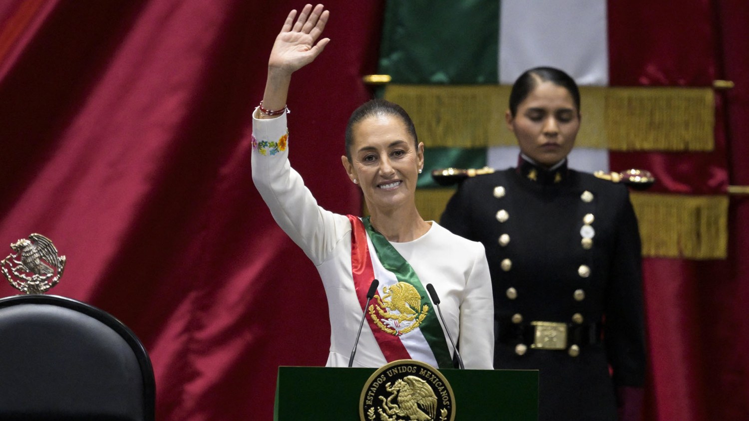 Claudia Sheinbaum sworn in as Mexico’s first female president