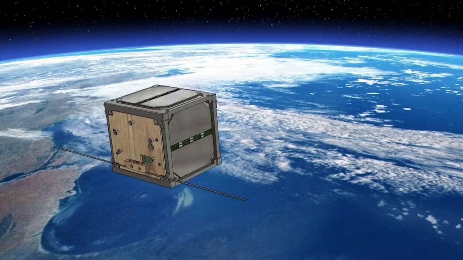 World's first wooden satellite launched into space