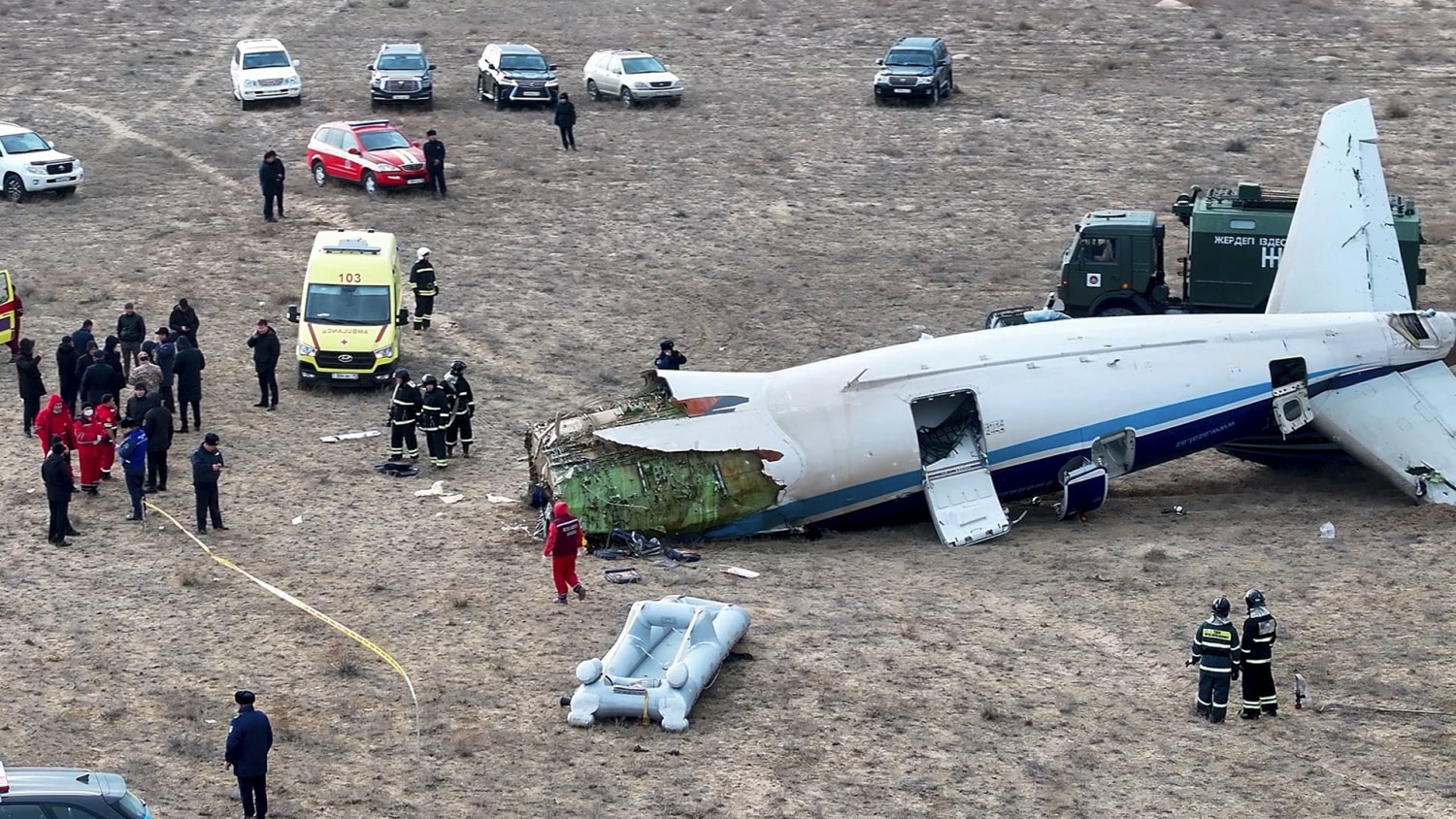 Video shows deadly plane crash in Kazakhstan