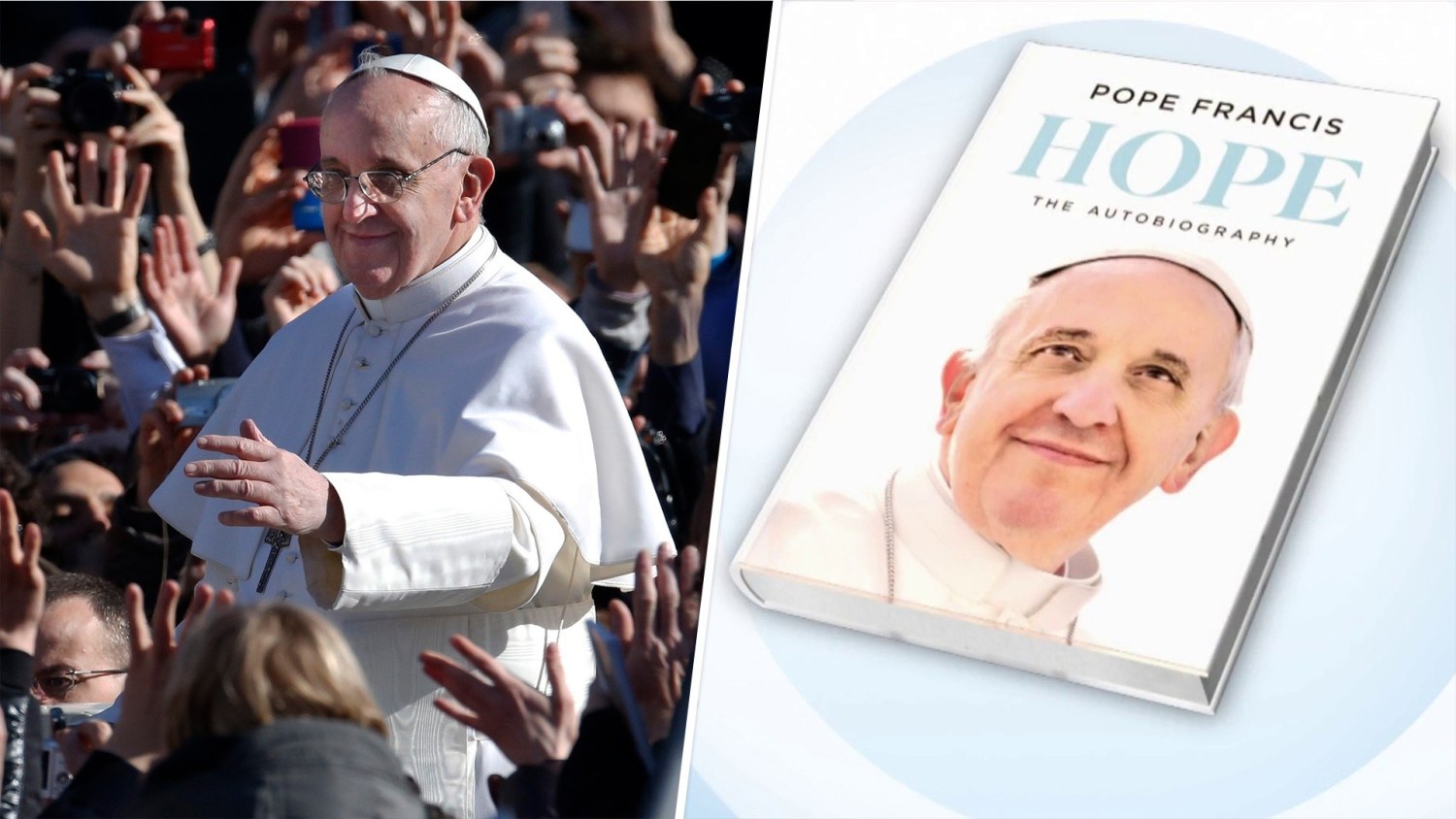 Pope Francis' new autobiography traces roots and rise to Vatican