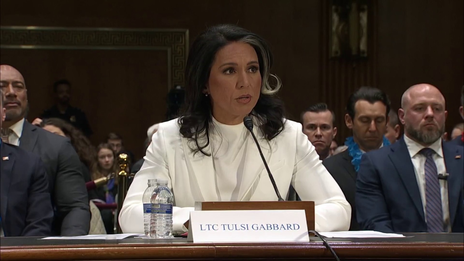 Tulsi Gabbard delivers opening statement at Senate confirmation hearing