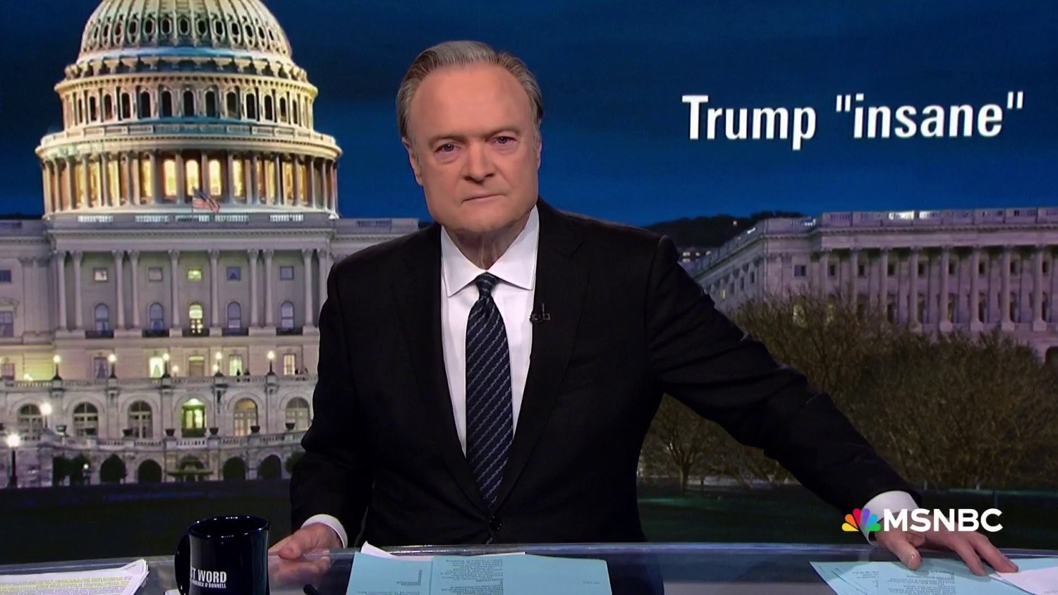 Lawrence on Trump's 'vile, antisemitic' attack on Schumer: Trump's mind is  gone. It is shattered.
